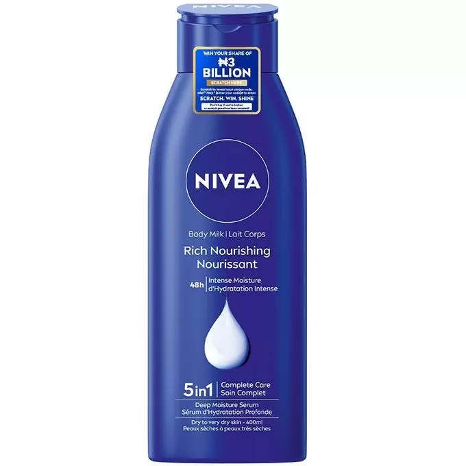 NIVEA Rich Nourishing Body Lotion For Women- 400ml.