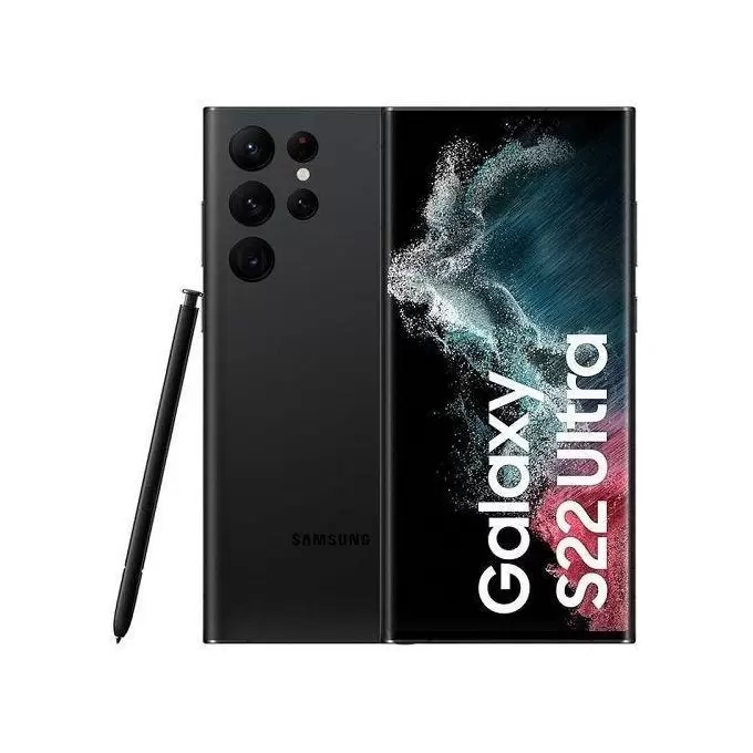 Samsung Galaxy S22 Ultra - 6.8" (256GB ROM, 12GB RAM) Android 12 (108/12/10/10) MP + 40MP Selfie - Snapdragon 5G - with S-Pen - Single Sim - 5000mAh